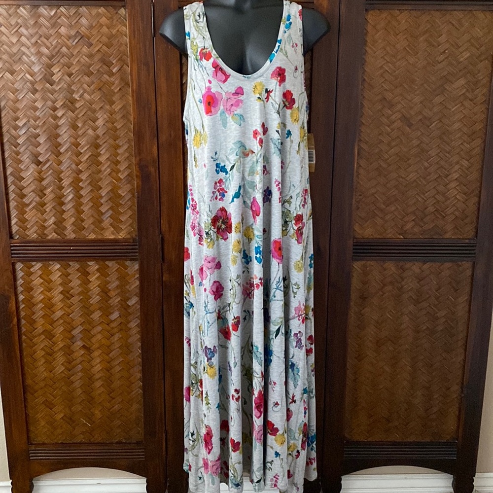 RACHEL ROY RACHEL - Floral Heather Maxi 3X NWT